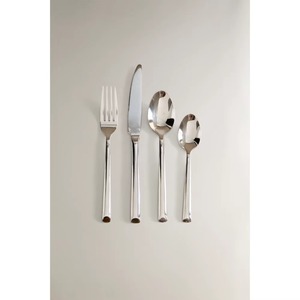 Ensemble de couverts en acier inoxydable le plus vendu - Écologique, amélioration de la salle à manger pour les fêtes, qualité supérieure, durable et réutilisable - Product Image 2