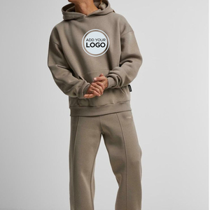Ensemble de survêtement d'hiver pour homme, jogging, sweat-shirt à cordon, pantalon de sport - Product Image 5