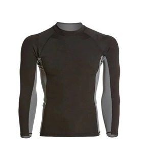 Men's High Quality Eco-Friendly Quick Dry <b>Long</b> Length Rash Guard Custom Logo Design Breathable Gym Compression MMA Adult Sport - Product Image 5