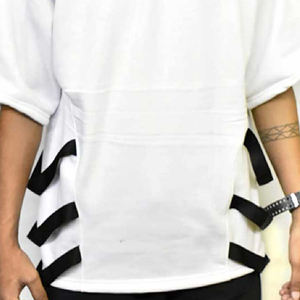 Vêtements de sport de course à pied streetwear pour hommes, t-shirts décontractés, coupe ample, t-shirts décontractés surdimensionnés pour hommes pour l'extérieur - Product Image 5