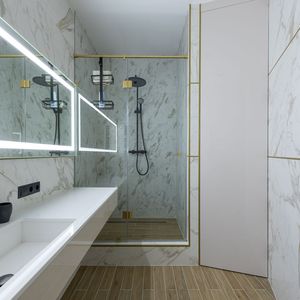 <b>Bathroom</b> Furniture Set Vanity <b>Mirror</b> Cabinet and Tall Unit for Hotel Rooms and Apartments Custom Sizes - Product Image 4