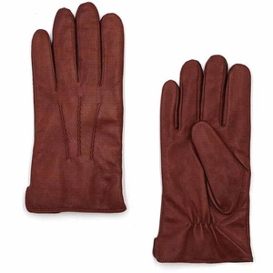 ถุงมือหนังแท้สำหรับผู้ใหญ่ถุงมือทัชสกรีนสีสำหรับฤดูหนาว - Product Image 3