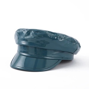 Gorras Newsboy para mujeres y niñas, sombrero de pintor de taxista de cuero PU, Boina Gatsby Ivy, tocado brillante con purpurina, Hip Hop Kpop - Product Image 2