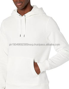 เสื้อฮู้ดครอปคุณภาพสูง 350gsm สำหรับผู้ชาย-ไซส์ใหญ่ ผ้าหนา 100% ผ้าฝ้ายฟลีซ ทรงโอเวอร์ไซส์ ออกแบบตามสั่งสำหรับประเทศปากีสถาน - Product Image 1