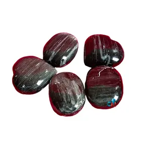 Best Quality Black Cats Eye Palmstone Healing Crystal for Reiki Balancing Meditation Energy Available at Wholesale Prices