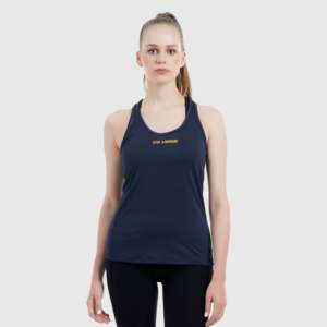 เสื้อกล้ามผ้าถักสีกรมท่า Athlete Fit - Product Image 1