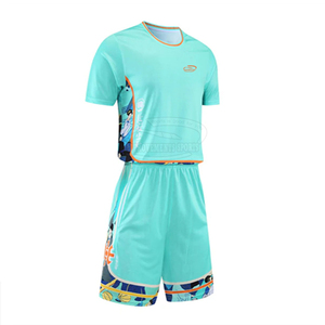 Hot Sale <b>Cheap</b> Basketball Uniform <b>Set</b> Factory Breathable 100% Polyester High-quality Best Price New Design - Product Image 1