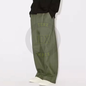 Men Baggy <b>Trousers</b> With Pockets Perfect Men Pant Streetwear Or Relaxed Outfits Men Baggy <b>Trousers</b> - Product Image 3