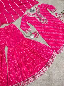 Costume de travail Salwar Plazzo pour femmes, dernière mode de styliste indien, broderie de Style marocain, fonction de mariage et de fête - Product Image 6