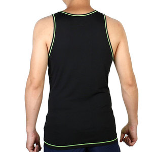 Débardeur d'entraînement à l'ourlet rond respirant pour hommes - Product Image 4