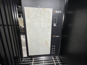 Carreaux vitrifiés en porcelaine émaillée européenne moderne de 800x1600mm pour somptueux salon intérieur Villa hôtel fabriqué en Inde - Product Image 3