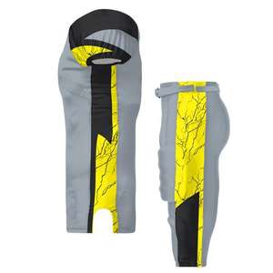 Uniformes de football américain grande taille de haute qualité tenue d'entraînement à la mode personnalisée ensembles imprimés courts respirants pour adultes - Product Image 3