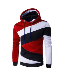 Alta calidad 100% algodón en blanco de gran tamaño con capucha ropa de calle moda personalizada térmica hombres sudaderas con capucha 2025 básicos algodón mezclado - Product Image 3
