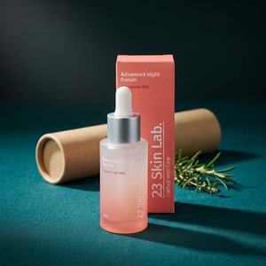 Sérum de nuit coréen avancé 23 Skin Lab, vitamine C, acide hyaluronique, anti-âge, réparation, éclaircissement, hydratation, flacon de 100 ml pour le visage - Product Image 1