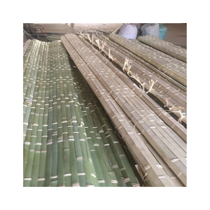 Tapis de Sukkot en bambou durable au prix le plus bas Sangle de bambou Tapis en raphia en bambou vert en matériau naturel - Product Image 1