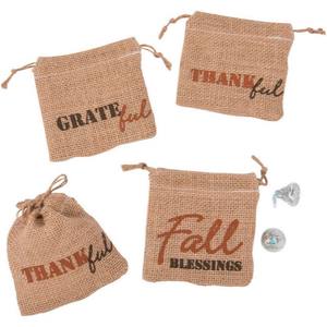 Wholesaler Customized Logo Printed Durable <b>Burlap</b> <b>Bag</b> Drawstring Jute Pouch for Packaging Gifts Promotional <b>Bags</b> - Product Image 6
