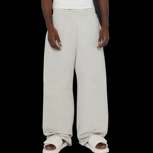 Pantalon de survêtement évasé de haute qualité imprimé vintage pantalons de survêtement évasés lavés à l'acide - Product Image 2