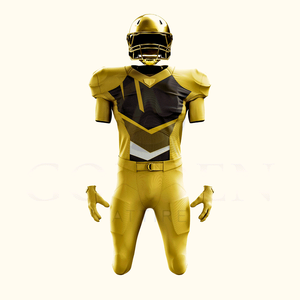 Uniforme de football américain de haute qualité en gros, fabrication sur mesure, impression par sublimation, uniforme de football américain fabriqué au Pakistan - Product Image 1
