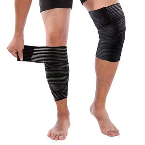 Fitness Compression Élastique Genou Soutien Orthèse Gym Haltérophilie Powerlifting Bandage Squat Genou Wraps Coudières Genouillères - Product Image 3