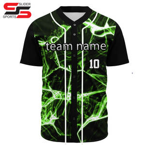 Uniforme de béisbol Nuevo diseño personalizado de alta calidad Ropa de béisbol y softbol 100% Kit de camiseta de béisbol de poliéster para ropa de equipo - Product Image 4