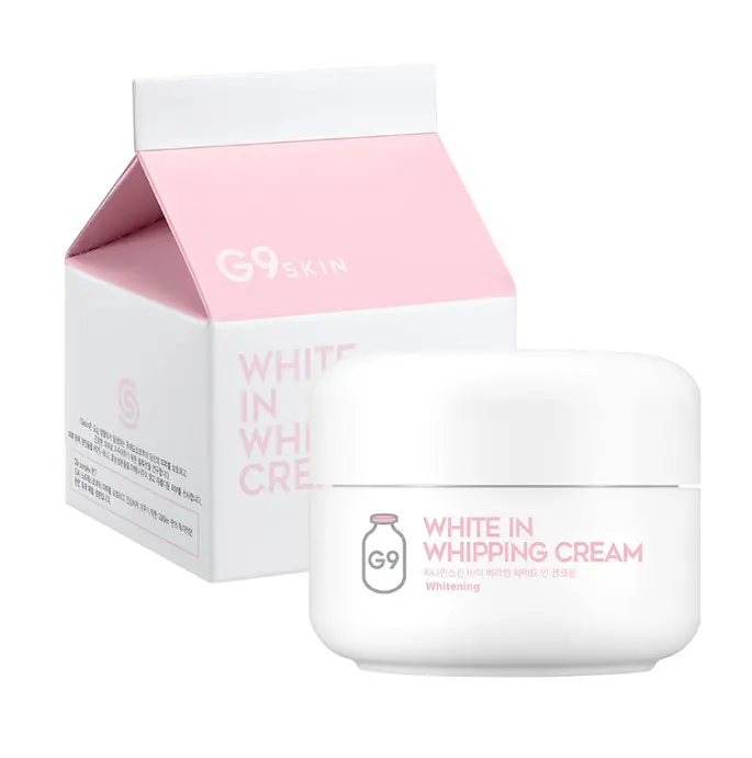 Korean Face Body Skincare Moisturizing and Whitening Cosmetics G9 SKIN White in Moisture Cream 100g