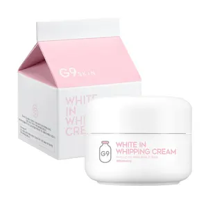 Korean Face Body Skincare Cosmétiques hydratants et blanchissants G9 SKIN White in Moisture Cream 100g