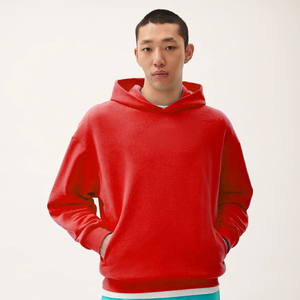 เสื้อสเวตเตอร์แบบสวมหัวมีฮู้ดโอเวอร์ไซส์ของผู้ชายเสื้อสเวตเชิ้ตผ้าฝ้ายเสื้อแนวสตรีทแวร์ทรงหลวมเสื้อมีฮู้ดแขนยาวลำลองแฟชั่นสำหรับ2025 - Product Image 1