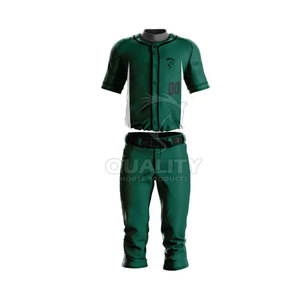 Customizable Youth <b>Baseball</b> Uniform Comfortable Polyester Sports <b>Clothing</b> Breathable Sets in Custom Sizes Low MOQ - Product Image 1