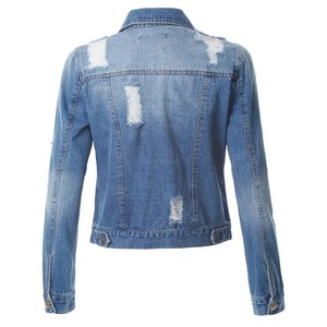 Nouvelle veste en jean pour hommes et femmes, noire, décontractée, unie, en coton lavé, cuir de mouton brut, traitement de sublimation - Product Image 3