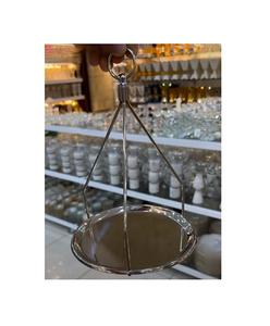 Support à gâteau de forme ronde de qualité de luxe Serveur de gâteau de bonbons en acier inoxydable de conception fantastique à un prix abordable - Product Image 6