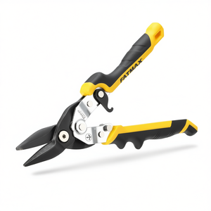 Cisailles d'aviation Stanley FATMAX ERGO 250 mm, poignée jaune, coupe droite, outil manuel - Product Image 2