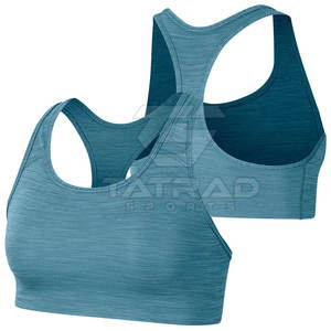 Sujetador Deportivo Ligero sin Costuras para Mujer, Soporte Ligero, Color Sólido Personalizado en la Parte Delantera, Transpirable, de Secado Rápido, con Relleno Extraíble, Todas las Tallas - Product Image 3