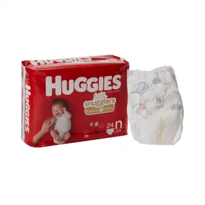 Couches pour bébé Huggie Little Snugglers XXL imprimées, couches en coton doux, canal anti-fuite 3D, ajustement confortable, prix de gros - Product Image 5