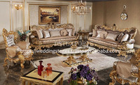 Ensemble de canapés de style français classique pour la décoration intérieure australienne, très vendu, personnalisable, durable, en teck, meubles de salon.