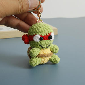 Venta al por Mayor de Lindas Tortugas Ninja de Ganchillo Hechas a Mano para Decoración Diaria y Regalos para Todas las Edades - Product Image 3
