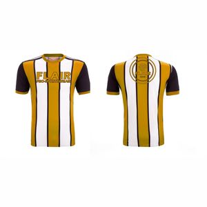 Kits de fútbol retro de diseño personalizado, uniformes de camiseta de fútbol para niños y hombres de alta calidad, conjuntos superiores de moda, servicio OEM para - Product Image 5