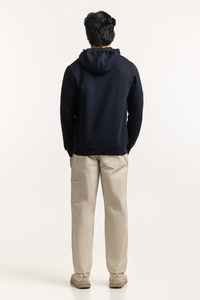 Invierno personalizado de gran tamaño liso de algodón sudaderas con capucha en blanco hombres pulóver Unisex a granel de talla grande hombres sudaderas con capucha sudaderas - Product Image 3