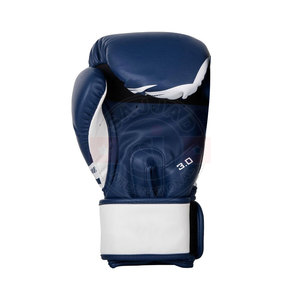 Guantes de boxeo para hombres y mujeres, de cuero para entrenamiento profesional, Muay Thai, Kickboxing, para adultos - Product Image 2