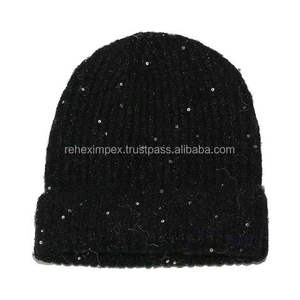 REHEX IMPEX 2026 Bonnet en tricot avec strass (Hommes & Femmes) – Personnalisé + Maquette gratuite - Product Image 6