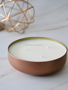 Best Selling <b>Bulk</b> Round Metal Jar <b>Candle</b> in Low Price - Product Image 3