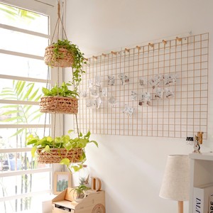 <b>Water</b> hyacinth fruit storage baskets natural hanging <b>container</b> basket for kitchen organization - Product Image 5