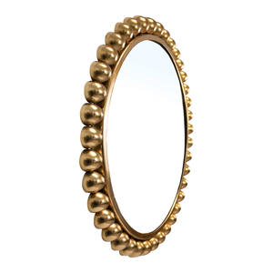 Fabricante de confianza que vende espejo de pared de la mejor calidad con bolas de metal laterales y color y tamaño personalizados - Product Image 3