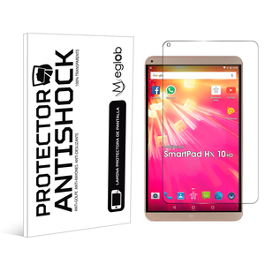 ANTISHOCK Screen Protector for Mediacom SmartPad Hx <b>10</b> HD <b>Tablet</b> Premium Coverguard - Product Image 1