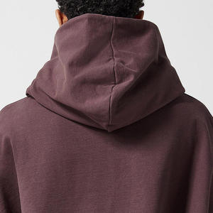 Nouveau style pull boxy unisexe à capuche, épais, imprimé, 100 % coton tricoté, col à capuche, polyvalent et décontracté - Product Image 4