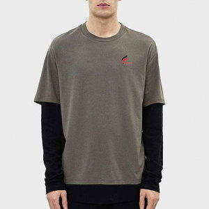 Camisa de doble capa personalizada para hombre Camisa de doble capa de la mejor calidad para hombre Camisa de doble capa de diseño más popular - Product Image 1