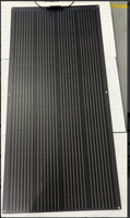 Panneaux solaires monocristallins légers de haute qualité 100W portables flexibles pour une utilisation en extérieur, efficacité de 22%, garantie de 25 ans