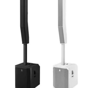 VENTA RÁPIDA Electro-Voice EVOLVE 90 Kit de Altavoz de Columna Portátil con Subwoofer de 2000W USB (Blanco/Negro) - Product Image 1