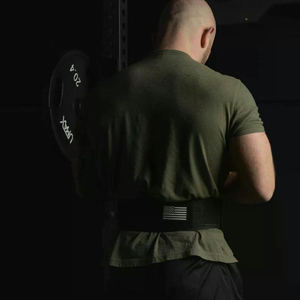 Cinturón de gimnasio de neopreno de buena calidad para levantamiento de pesas Equipo de culturismo de entrenamiento con logotipo personalizado con soporte de seguridad para Fitness - Product Image 4