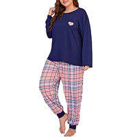Femmes nouvelle mode automne pull ensemble à manches longues T-Shirt avec taille haute mince jambe large pantalon coupe ample en gros BD