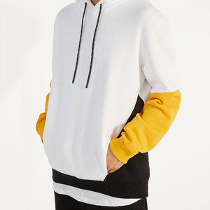 New Men <b>Oversize</b> Plus Size Customized Design <b>Long</b> Sleeve Clothing Manufacture Double Layer <b>Hoodie</b> for Sale - Product Image 2